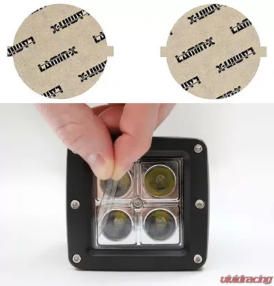 Lamin-X BMW Z4 2003-2005 Sport 2.75" Clear Fog Light Covers - B809CL