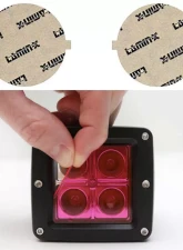 Lamin-X BMW Z4 2003-2005 Sport 2.75" Pink Fog Light Covers                                     - B809P - Image 4