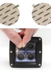 Lamin-X Chrysler 300 2004-2010 Blue Fog Light Covers                                     - C108B - Image 5