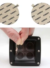 Lamin-X Chrysler 300 2004-2010 Gunsmoke Fog Light Covers                                     - C108G - Image 5