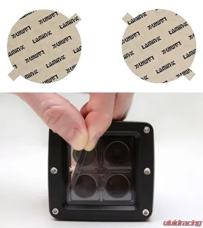 Lamin-X Chrysler 300 2004-2010 Gunsmoke Fog Light Covers - C108G