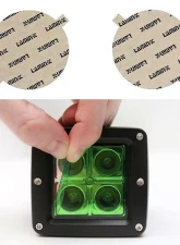 Lamin-X Chrysler 300 2004-2010 Green Fog Light Covers                                     - C108GR - Image 5