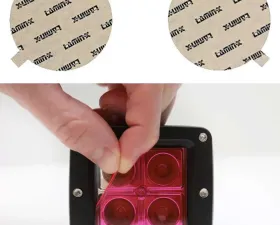 Lamin-X Chrysler 300 2004-2010 Pink Fog Light Covers