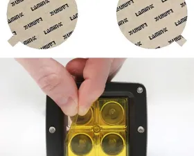 Lamin-X Chrysler 300 2004-2010 Yellow Fog Light Covers