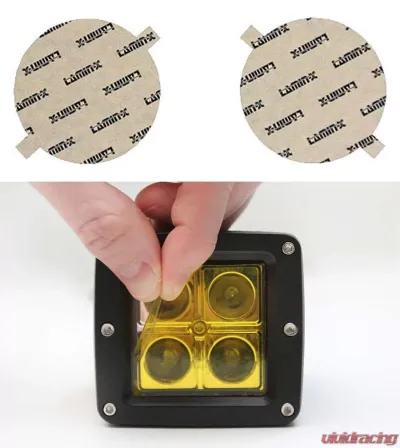 Lamin-X Chrysler 300 2004-2010 Yellow Fog Light Covers - C108Y