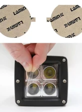 Lamin-X Chrysler PT Cruiser 2006-2010 Clear Fog Light Covers                                     - C111CL - Image 4