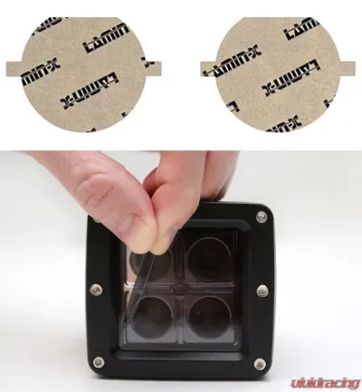 Lamin-X Chrysler PT Cruiser 2006-2010 Gunsmoke Fog Light Covers - C111G