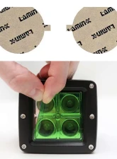 Lamin-X Chrysler PT Cruiser 2006-2010 Green Fog Light Covers                                     - C111GR - Image 5