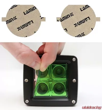 Lamin-X Chrysler PT Cruiser 2006-2010 Green Fog Light Covers - C111GR