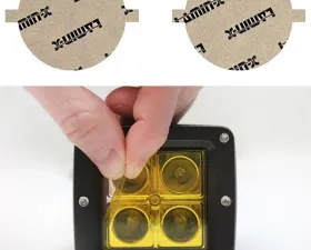 Lamin-X Chrysler PT Cruiser 2006-2010 Yellow Fog Light Covers