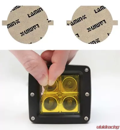 Lamin-X Chrysler PT Cruiser 2006-2010 Yellow Fog Light Covers - C111Y