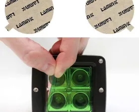 Lamin-X Chrysler Sebring 2007-2010 Green Fog Light Covers