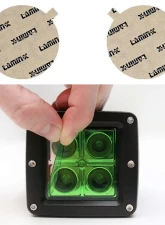 Lamin-X Chrysler Sebring 2007-2010 Green Fog Light Covers                                     - C112GR - Image 5