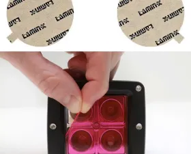 Lamin-X Chrysler Sebring 2007-2010 Pink Fog Light Covers