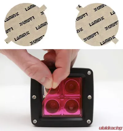 Lamin-X Chrysler Sebring 2007-2010 Pink Fog Light Covers - C112P