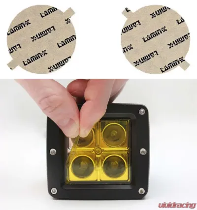 Lamin-X Chrysler Sebring 2007-2010 Yellow Fog Light Covers - C112Y
