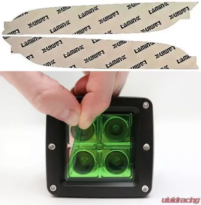 Lamin-X Chrysler 300 2015+ Green Fog Light Covers - C117GR