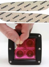 Lamin-X Chrysler 300 2015+ Pink Fog Light Covers                                     - C117P - Image 4