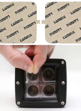 Lamin-X Cadillac CTS 2002-2007 Tint Fog Light Covers                                     - CD101T - Image 4