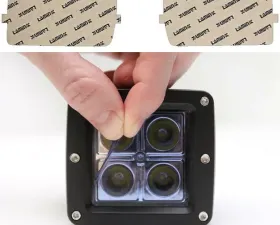 Lamin-X Cadillac STS 2005-2011 Blue Fog Light Covers