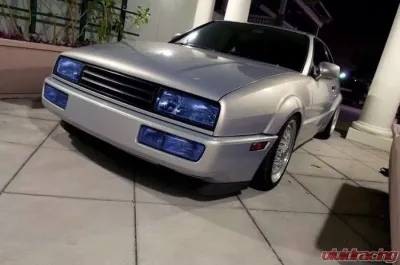 Lamin-X Cadillac STS 2005-2011 Blue Fog Light Covers - CD109B