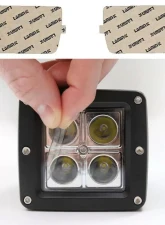 Lamin-X Cadillac STS 2005-2011 Clear Fog Light Covers                                     - CD109CL - Image 4