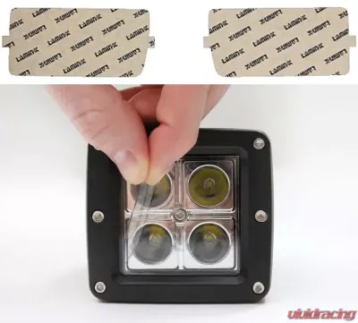 Lamin-X Cadillac STS 2005-2011 Clear Fog Light Covers - CD109CL