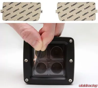 Lamin-X Cadillac STS 2005-2011 Gunsmoke Fog Light Covers - CD109G