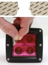 Lamin-X Cadillac STS 2005-2011 Pink Fog Light Covers                                     - CD109P - Image 4