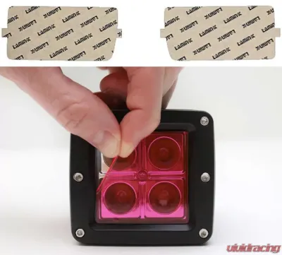 Lamin-X Cadillac STS 2005-2011 Pink Fog Light Covers - CD109P