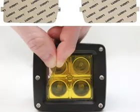 Lamin-X Cadillac STS 2005-2011 Yellow Fog Light Covers