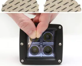 Lamin-X Chevrolet Corvette C6 Base 2005-2013 Blue Fog Light Covers