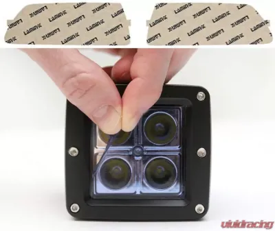 Lamin-X Chevrolet Corvette C6 Base 2005-2013 Blue Fog Light Covers - CH115B