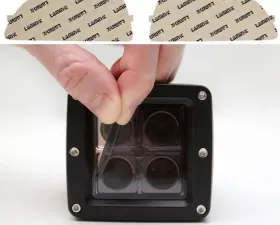 Lamin-X Chevrolet Corvette C6 Base 2005-2013 Gunsmoke Fog Light Covers