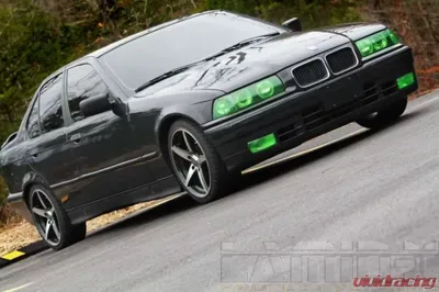 Lamin-X Chevrolet Corvette C6 Base 2005-2013 Green Fog Light Covers - CH115GR