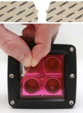 Lamin-X Chevrolet Corvette C6 Base 2005-2013 Pink Fog Light Covers                                     - CH115P - Image 4