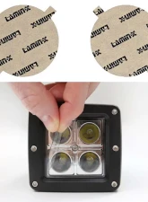 Lamin-X Chevrolet HHR 2005-2011 Clear Fog Light Covers                                     - CH117CL - Image 4