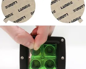 Lamin-X Chevrolet HHR 2005-2011 Green Fog Light Covers
