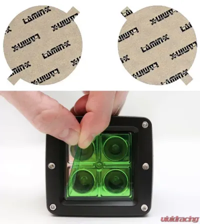 Lamin-X Chevrolet HHR 2005-2011 Green Fog Light Covers - CH117GR