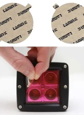 Lamin-X Chevrolet HHR 2005-2011 Pink Fog Light Covers                                     - CH117P - Image 4
