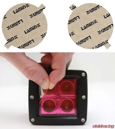 Lamin-X Chevrolet HHR 2005-2011 Pink Fog Light Covers - CH117P