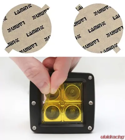 Lamin-X Chevrolet HHR 2005-2011 Yellow Fog Light Covers - CH117Y