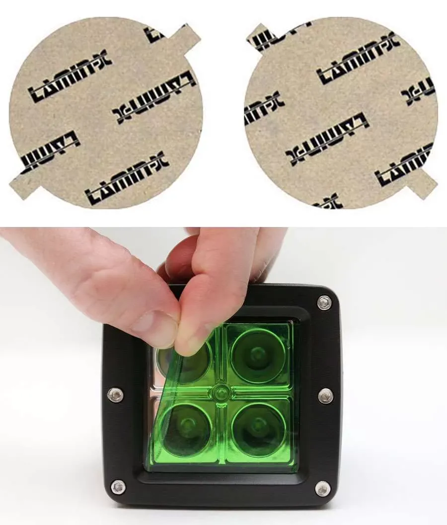 Lamin-X Chevrolet Suburban 2007-2014 Green Fog Light Covers - CH123-1GR