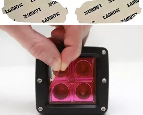 Lamin-X Chevrolet Camaro LT 2016-2020 Pink Fog Light Covers