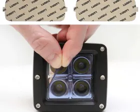 Lamin-X Chevrolet Corvette C6 Z06 2006-2013 Blue Fog Light Covers