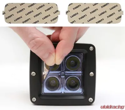 Lamin-X Chevrolet Corvette C6 Z06 2006-2013 Blue Fog Light Covers - CH415B