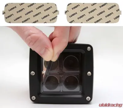 Lamin-X Chevrolet Corvette C6 Z06 2006-2013 Gunsmoke Fog Light Covers - CH415G