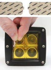 Lamin-X Chevrolet Corvette C6 Z06 2006-2013 Yellow Fog Light Covers                                     - CH415Y - Image 5