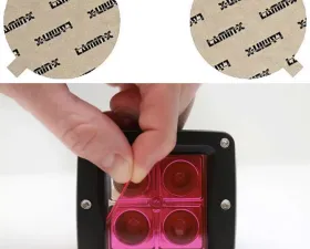 Lamin-X Dodge Neon/SRT-4 2003-2006 Pink Fog Light Covers
