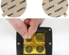 Lamin-X Dodge Neon/SRT-4 2003-2006 Yellow Fog Light Covers